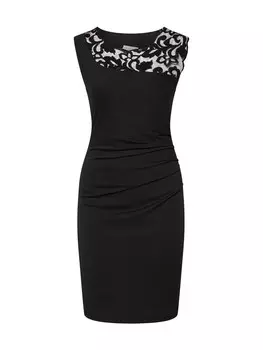 Платье-футляр Kaffe India, черный