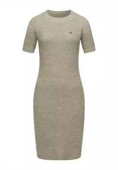 Платье-футляр KOLYA Ragwear, бежевый