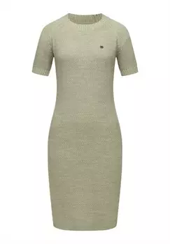 Платье-футляр KOLYA Ragwear, зеленый