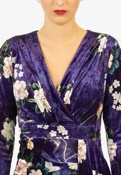 Платье-футляр Kraimod, синий