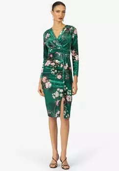 Платье-футляр Kraimod, зеленый