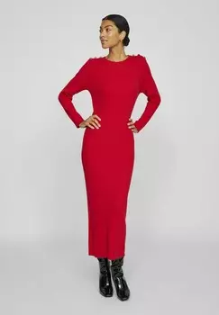 Платье-футляр LANGARM VILA, красный
