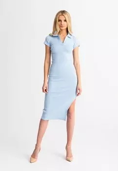 Платье-футляр LEIMANN, синий