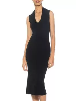 Платье-футляр Letitia с лямкой на шее Alexia Admor, черный