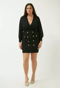 Платье-футляр Maison Form'elle, черный