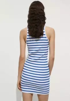 Платье-футляр Mango, кремовый