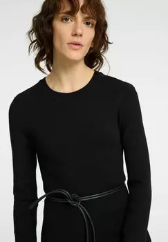 Платье-футляр MIDI Selected Femme, черный