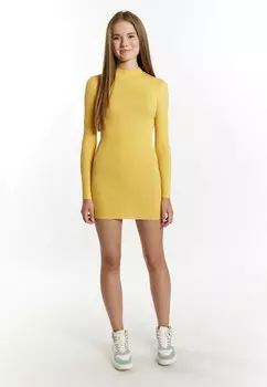 Платье-футляр MINI BIANY myMo, светло-желтый