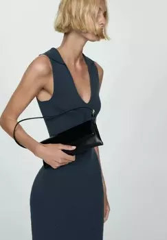 Платье-футляр MOISO Mango, синий