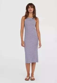 Платье-футляр O'Neill, цвет Purple Yarn Dye Stripe