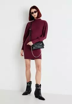 Платье-футляр ONLKATIA DRESS ONLY, бордовый