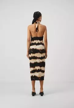 Платье-футляр ONLPELLA HALTER NECK DRESS ONLY, черный