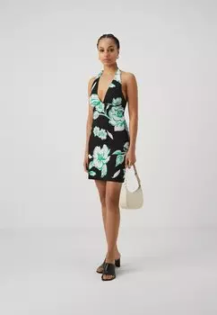 Платье-футляр Onlpella Halterneck Dress ONLY, черное