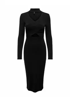 Платье-футляр ONLY, черный