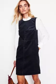 Платье футляр Petite Pia Cord Boden, синий