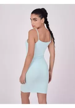 Платье-футляр Project X Paris, неоновый синий