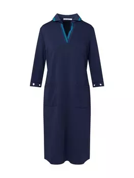 Платье-футляр Quiosque, синий