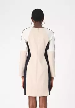 Платье-футляр RAGLAN DKNY, черный