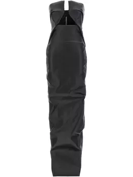 Платье-футляр Rick Owens Prong, черный