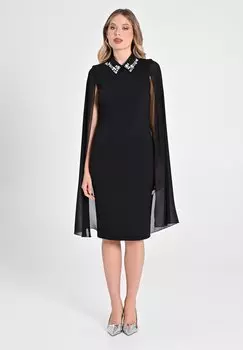 Платье-футляр Rinascimento, черный
