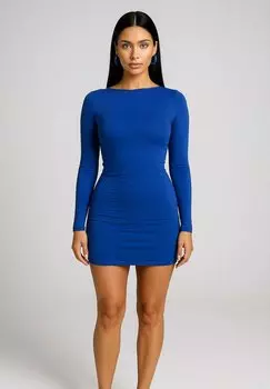 Платье-футляр RUCHED WAIST - Jersey dress Nudyess, цвет Sapphire