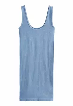 Платье-футляр SEAMFREE SLEEVELES Self., синий