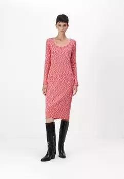 Платье-футляр SPACE BUBI DRESS Mads Nrgaard, красный