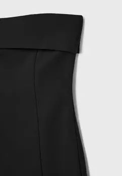 Платье-футляр Stradivarius, черный