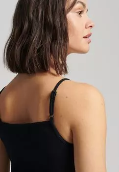 Платье-футляр Superdry ESSENTIAL STRAPPY, черный