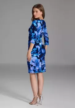 Платье-футляр SWING, синий
