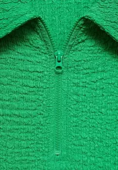 Платье-футляр TRAMA Mango, зеленый