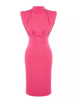 Платье-футляр Trendyol, розовый