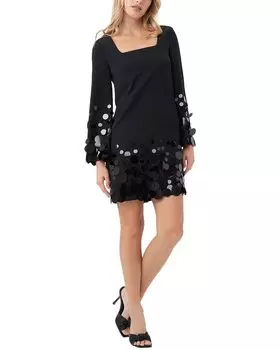 Платье-футляр Trina Turk Colossal, черный