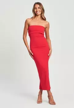 Платье-футляр TUSSAH, красный