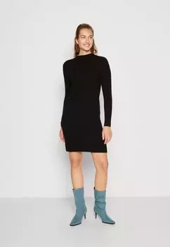 Платье-футляр VILA VISOLITA DRESS, цвет black/gold