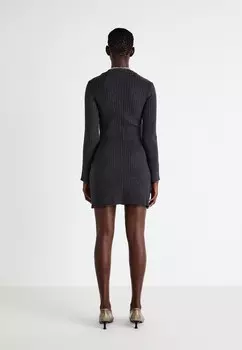 Платье-футляр VMCARMA ONECK DRESS Vero Moda, цвет Mottled Dark Grey