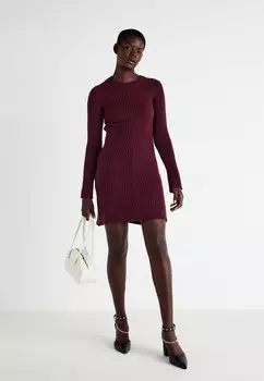 Платье-футляр VMCARMA ONECK DRESS Vero Moda, Бордо