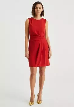 Платье-футляр WE Fashion, красный