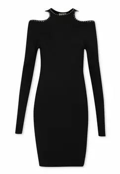 Платье-футляр WITH STUDS LIU JO, черный