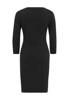 Платье-футляр zero, черный