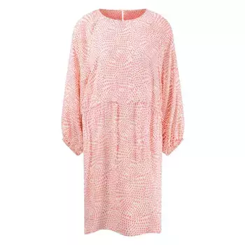 Платье Fynch Hatton Diamond long sleeve long, розовый