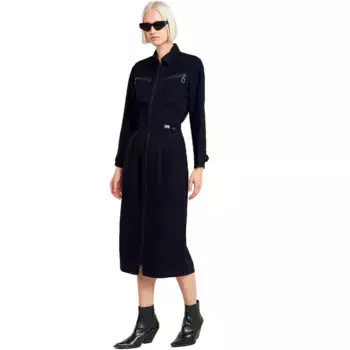 Платье G-Star D24267 long sleeve, синий