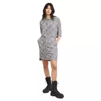 Платье G-Star Half Placket midi, серый