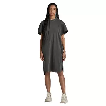 Платье G-Star Overdyed midi, серый