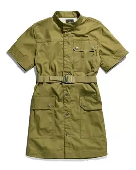 Платье G-Star RAW, хаки