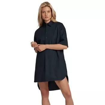Платье G-Star Shirt Short Sleeve, синий