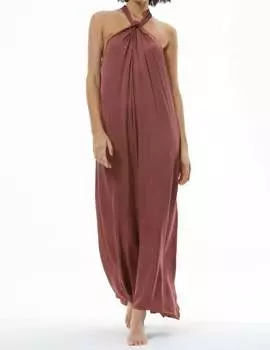 Платье Gaia в цвете виски young fabulous & broke, цвет whisky