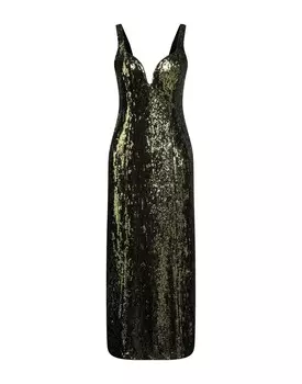 Платье Galvan London, зеленый