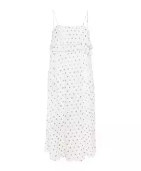 Платье Ganni, белый