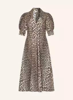 Платье Ganni, коричневый